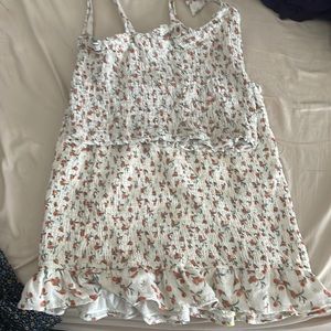 Matching tank top and skirt